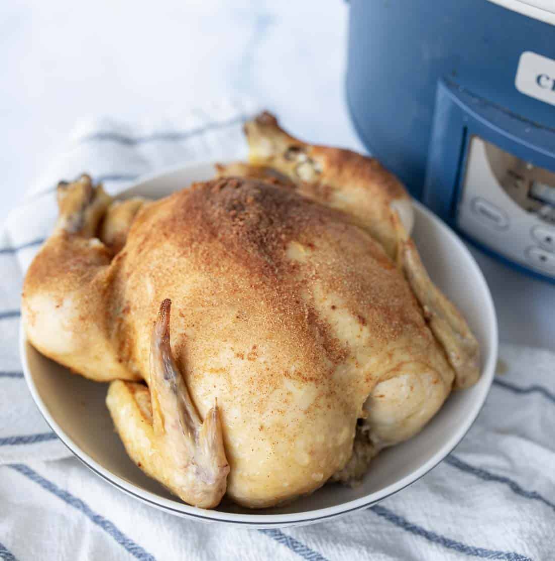 Get Tender, Flavorful Crockpot Whole Chicken (No Water Needed!)